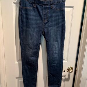 Judy Blue Medium Blue Pull-On Skinny Jeans 13/31